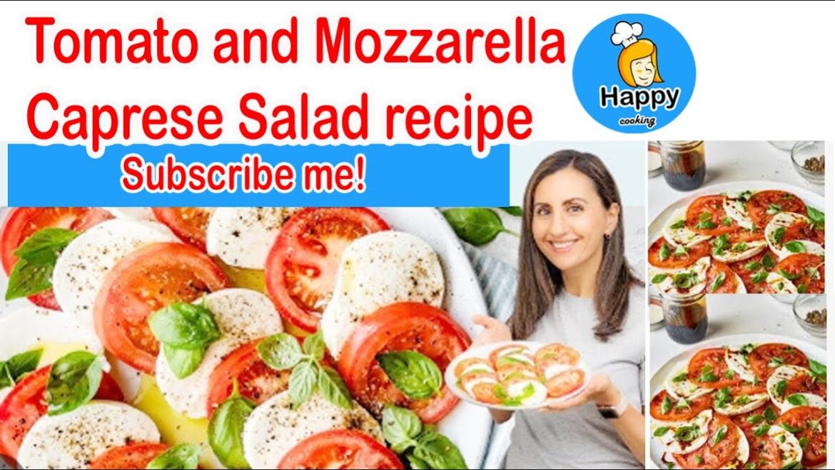 Tomato and Mozzarella Caprese Salad recipe