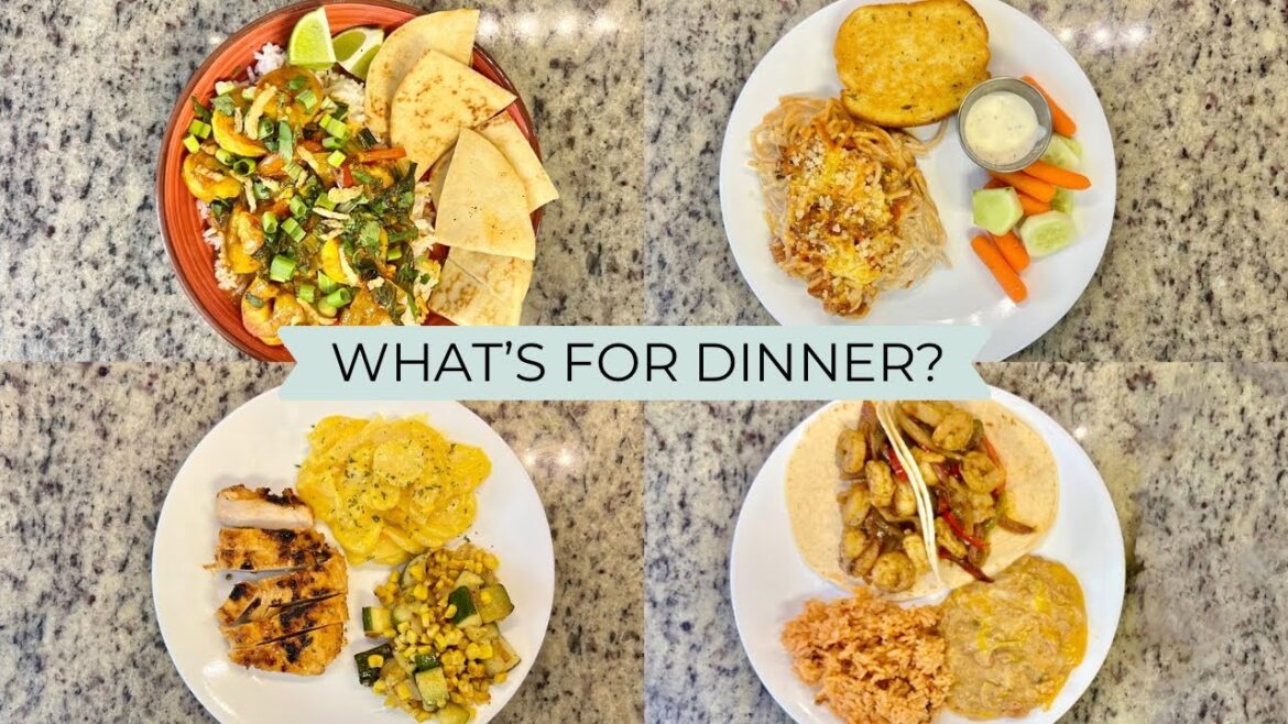 WHAT’S FOR DINNER? | EASY & BUDGET FRIENDLY | REALISTIC WEEKNIGHT MEALS | DINNER INSPIRATION WHAT’S FOR DINNER? | EASY & BUDGET FRIENDLY | REALISTIC WEEKNIGHT MEALS | DINNER INSPIRATION