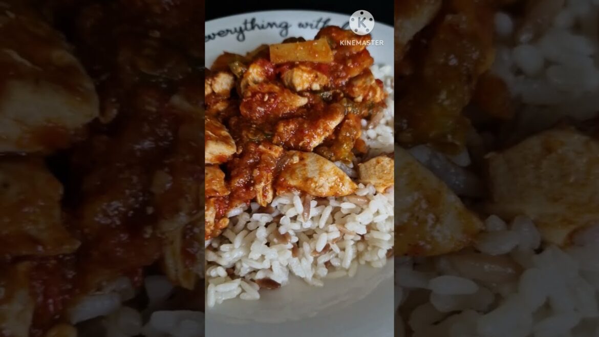 Easy made Chicken Sauté and Turkish Pilav Recipe!