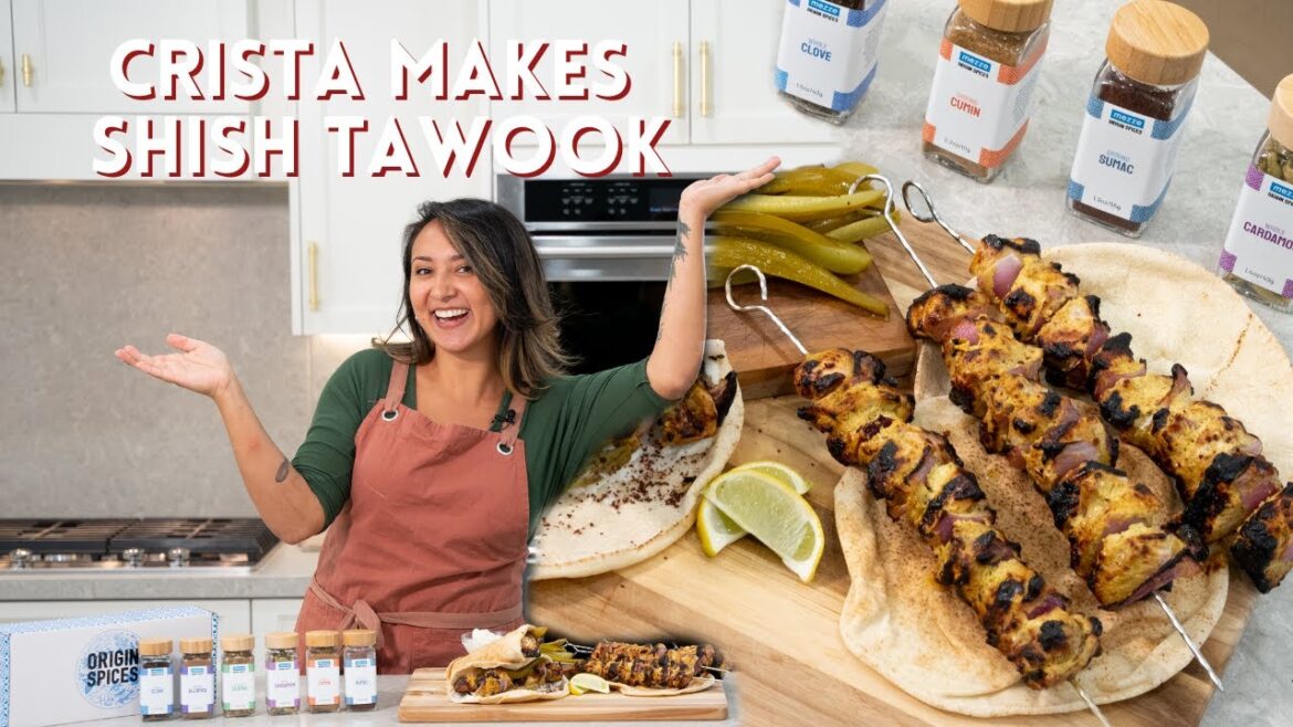 CHICKEN SKEWERS | SHISH TAWOOK (TAOUK) CHICKEN SKEWERS | SHISH TAWOOK (TAOUK)