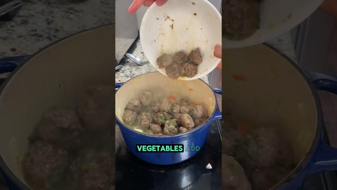 Italian Wedding Soup #cooking #soup