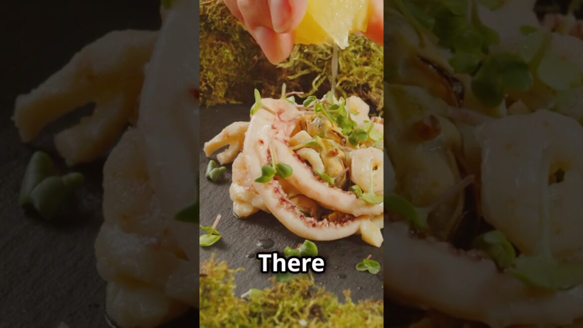 Quick & Easy Butterfly Pea Risotto and Grilled Scallops Lemongrass Lobster #healthyfood #foodie