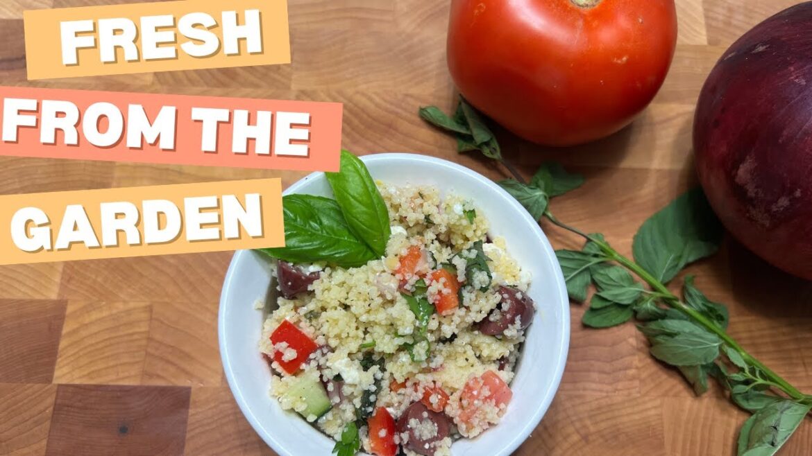 Crisp And Delicious Couscous Salad - The Ultimate Side Dish!