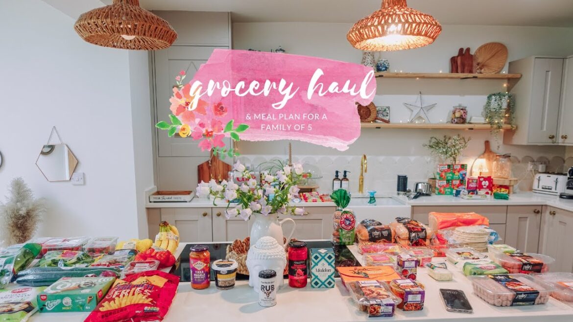 GROCERY HAUL & MEAL PLAN FOR A FAMILY OF FIVE | AUGUST 2024 GROCERY HAUL & MEAL PLAN FOR A FAMILY OF FIVE | AUGUST 2024