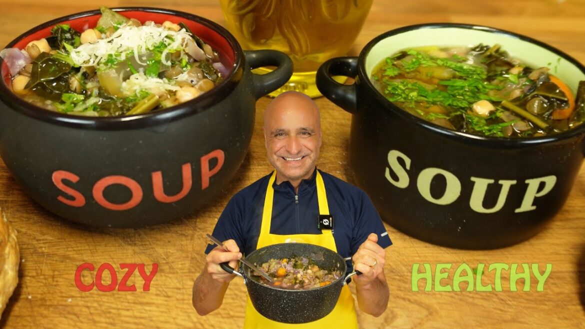 Cozy & Healthy Lentil & Chickpea Soup – Vegetarian Soup for Any Season Cozy & Healthy Lentil & Chickpea Soup - Vegetarian Soup for Any Season