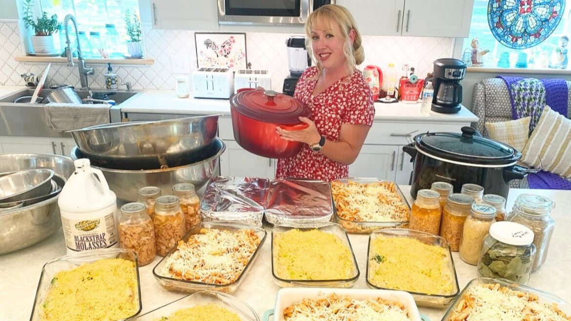 15 LARGE Chicken DINNERS from Scratch to FEED a Crowd