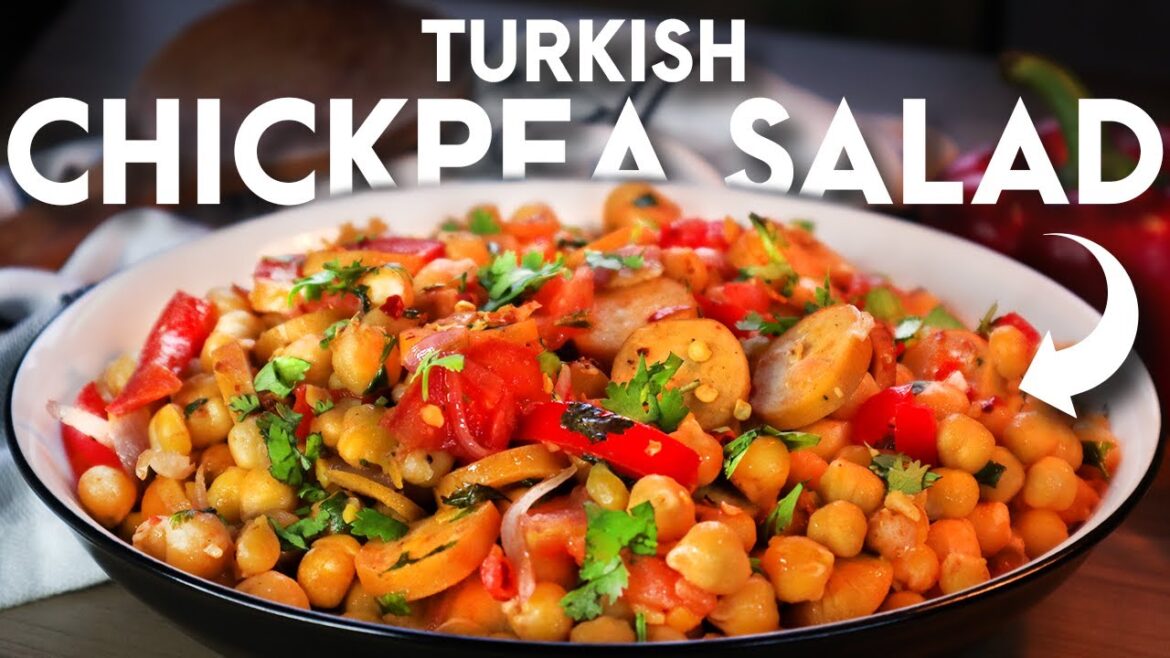 Turkish CHICKPEA Salad