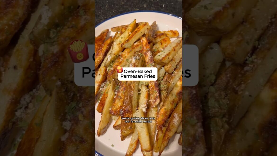 The BEST Oven-Baked Parmesan Fries #recipe #shorts #healthyeating The BEST Oven-Baked Parmesan Fries #recipe #shorts #healthyeating