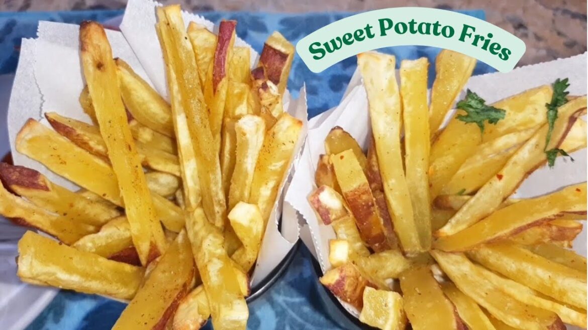 Baked Sweet Potato Fries | A Snack Your Kids Will Love #sweetpotato #fries #snacks Baked Sweet Potato Fries | A Snack Your Kids Will Love #sweetpotato #fries #snacks