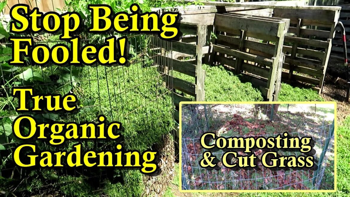 True Organic Vegetable Gardening Starts With Composting: Free, Quality, Easy - Build A Compost Bin!