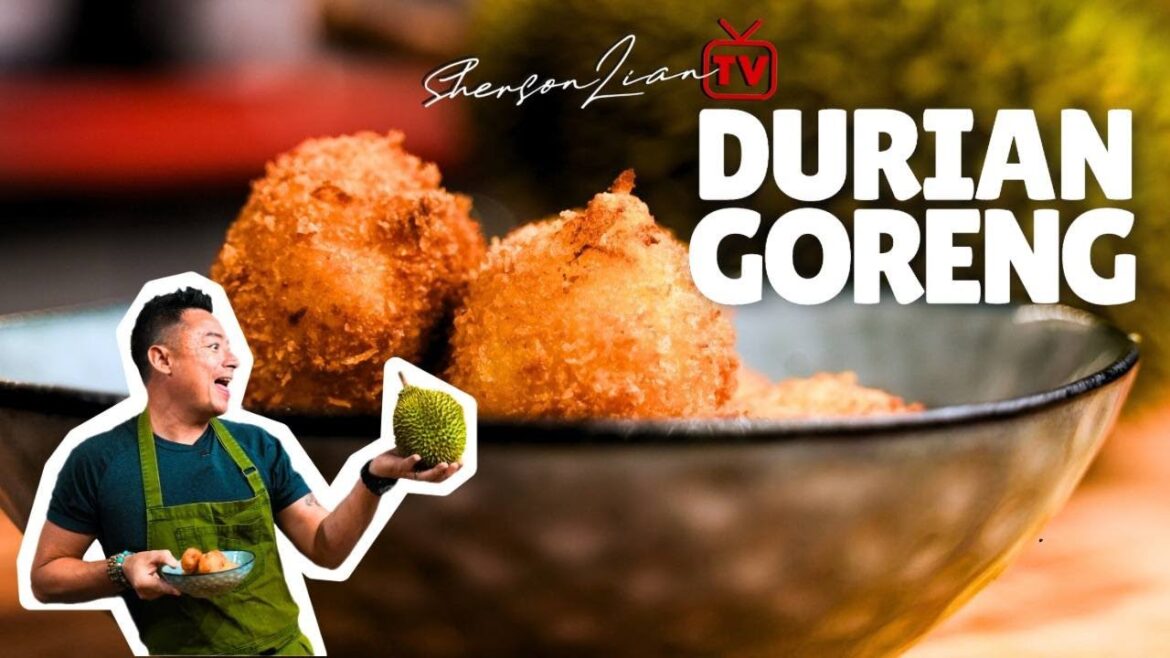 DURIAN GORENG (Durian Arancini) | SHERSON LIAN