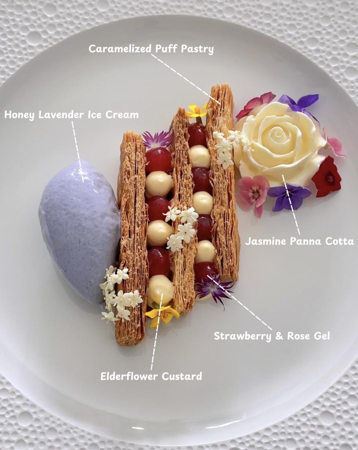 Floral Mille-Feuille
