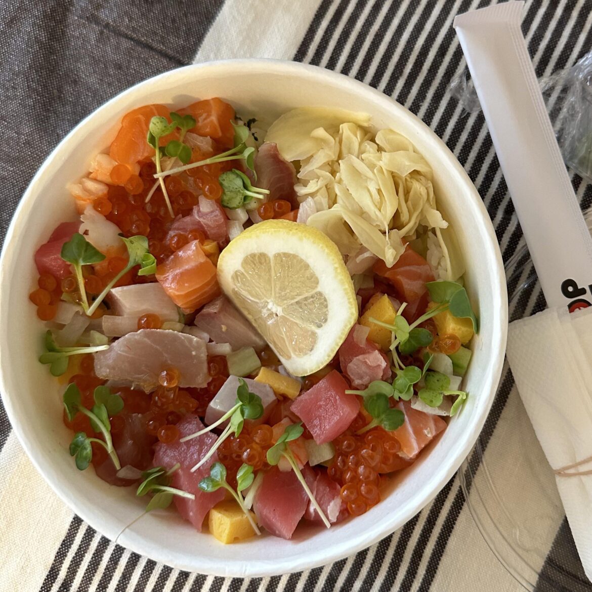 Bara chirashi from The Bop on W 3rd