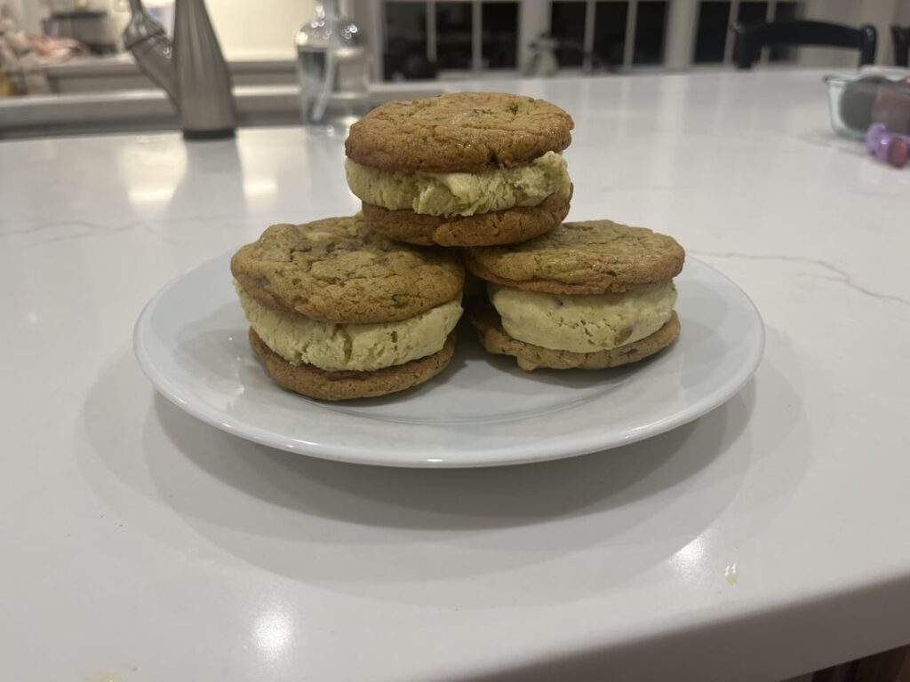 ADDENDUM: Homemade pistachio is richer than I thought and I am here for it.