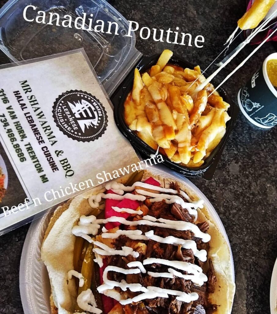 Mr Shawarma corner of Van Horn and Fort 3 years now. Lebanese owner from Montreal has the real deal Canadian Poutine. Outstanding Spits of Chicken and Beef Shawarma 👌. Dining room and patio always marvelous food 😋