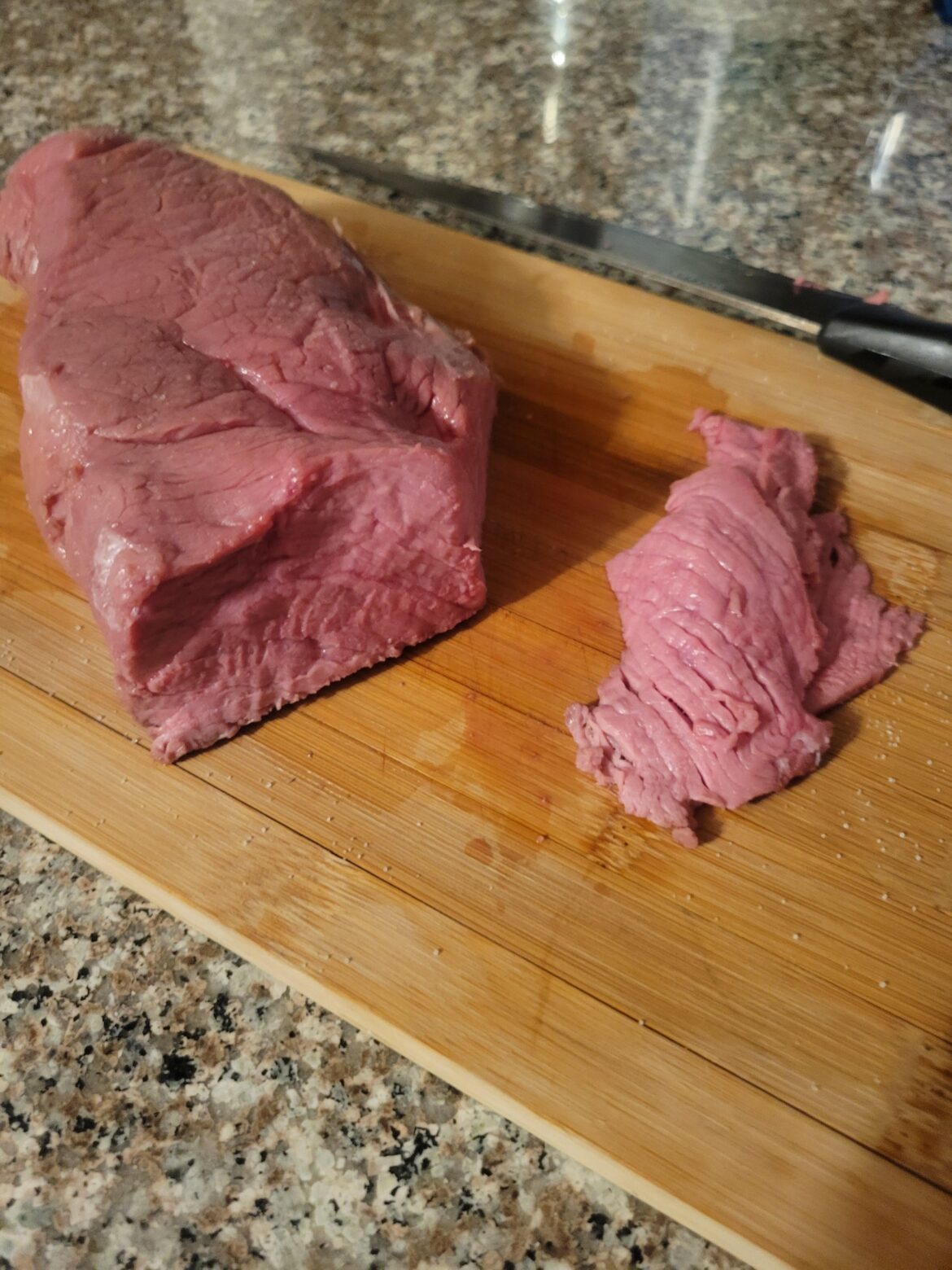 When I sous vide I often prefer not to sear my meat and enjoy it as is in it's pure quivering glory