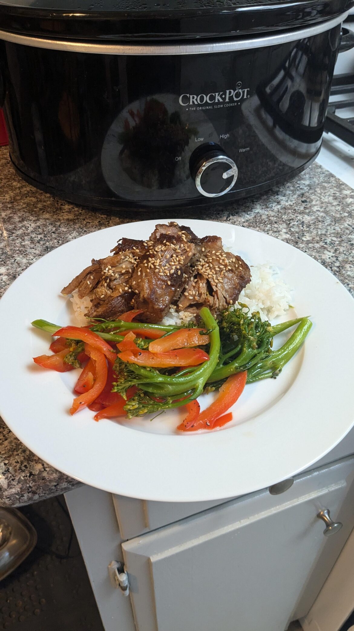 Teriyaki pulled pork