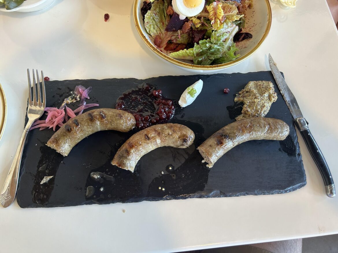 Brats on a slab anyone?