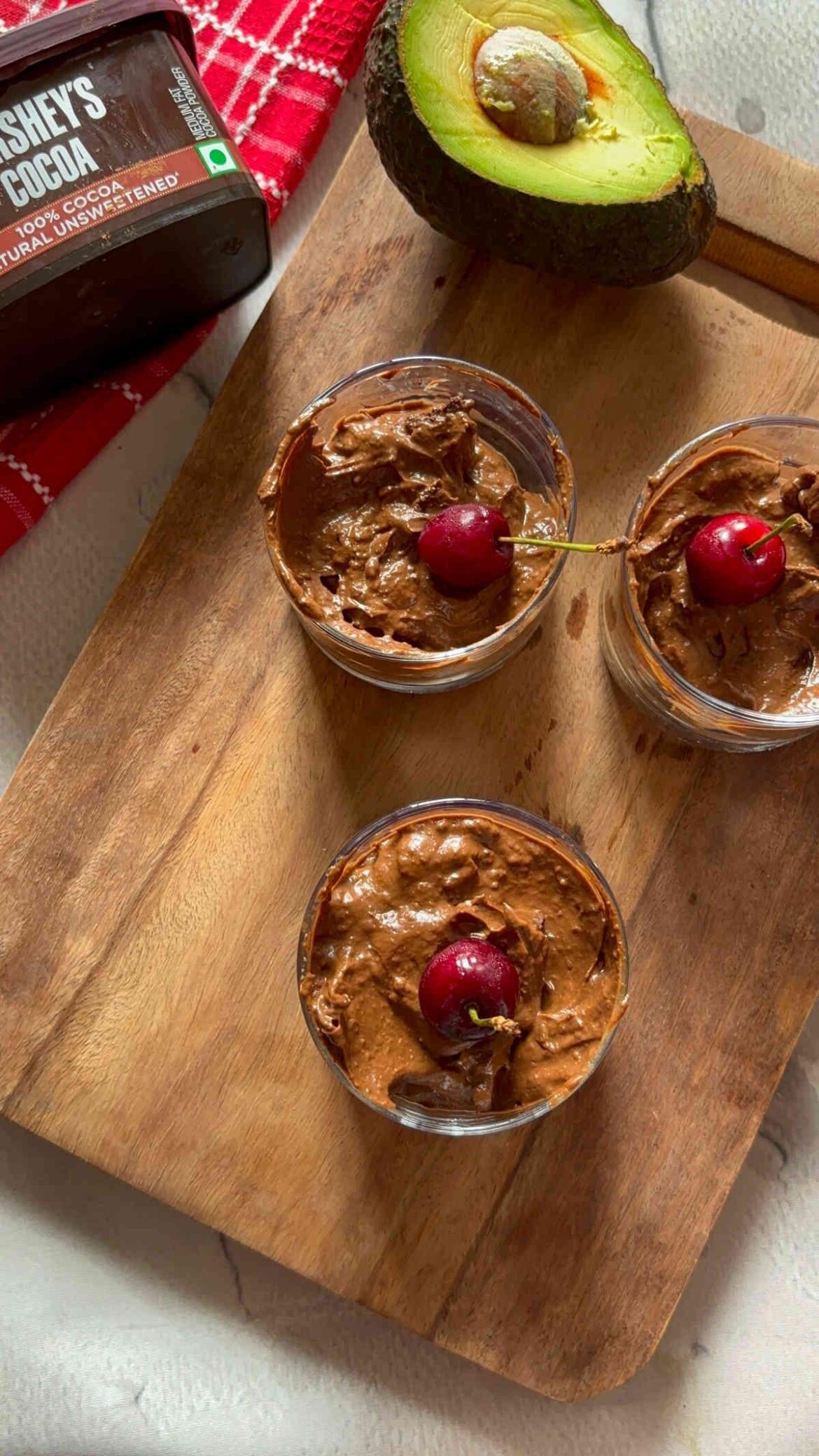 Vegan Avocado Chocolate Mousse