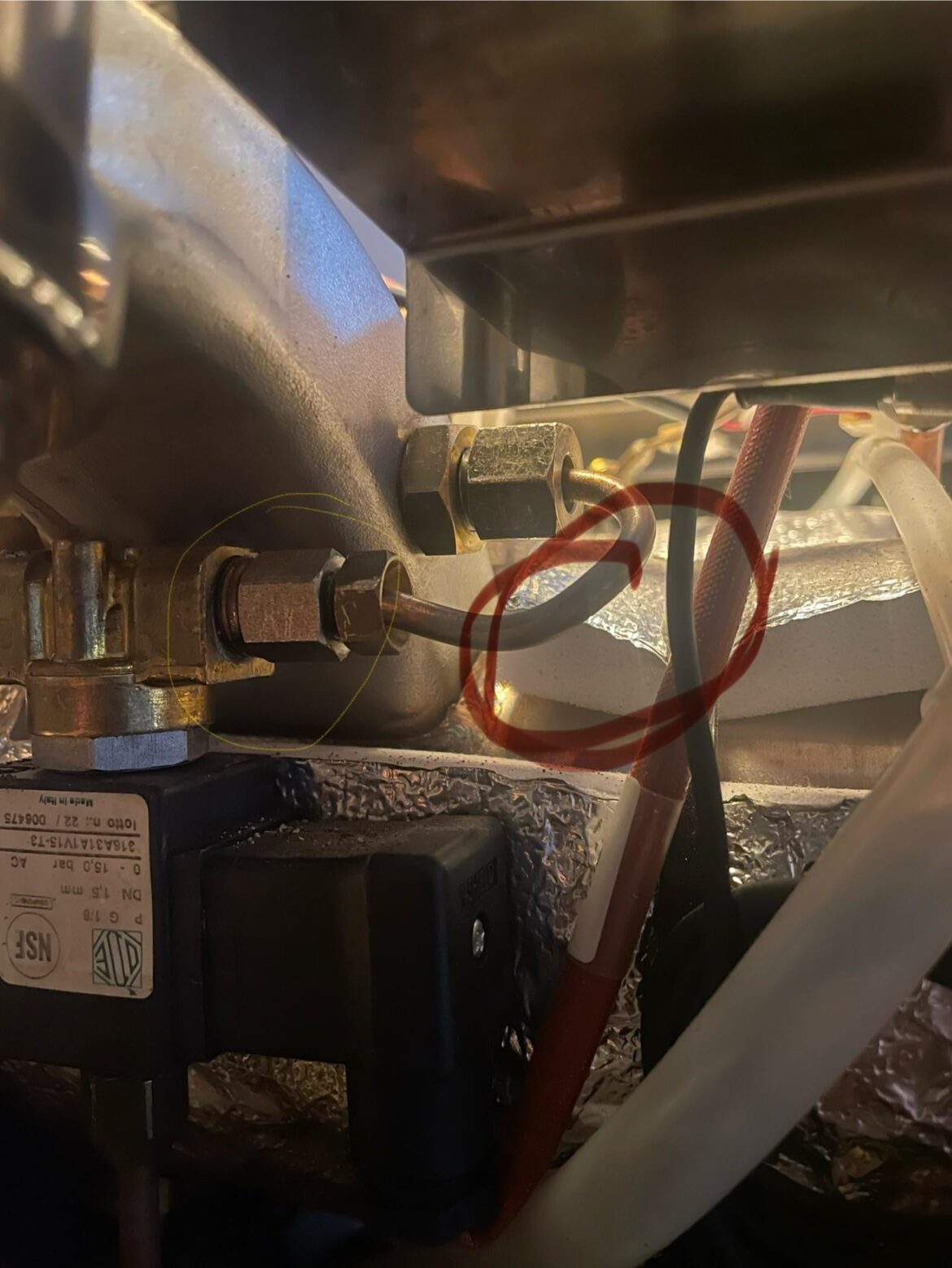 Taking out the flow restrictor