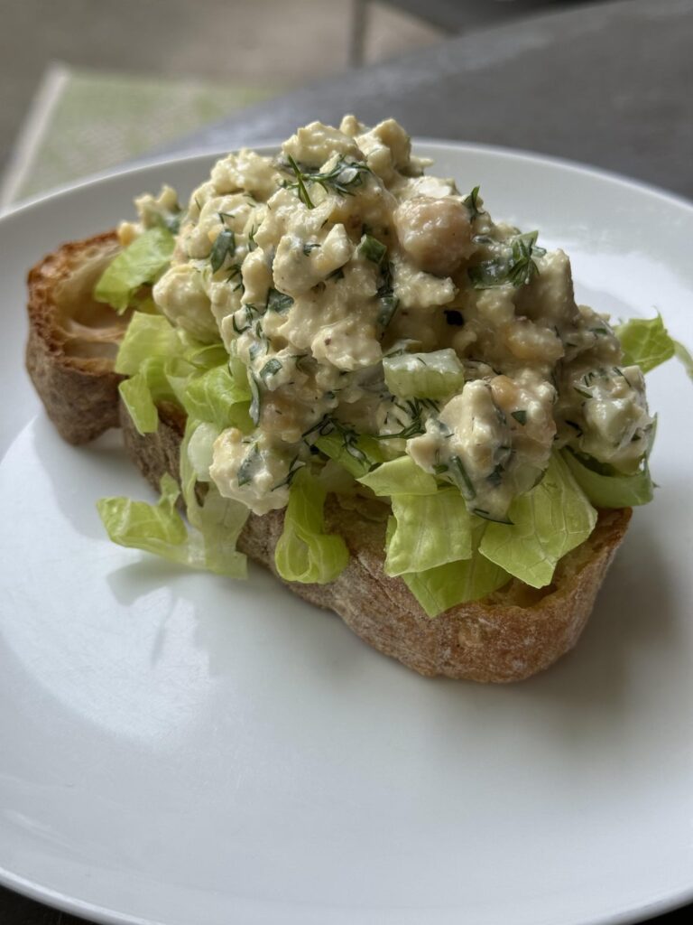 My Big Dill Tofu Salad