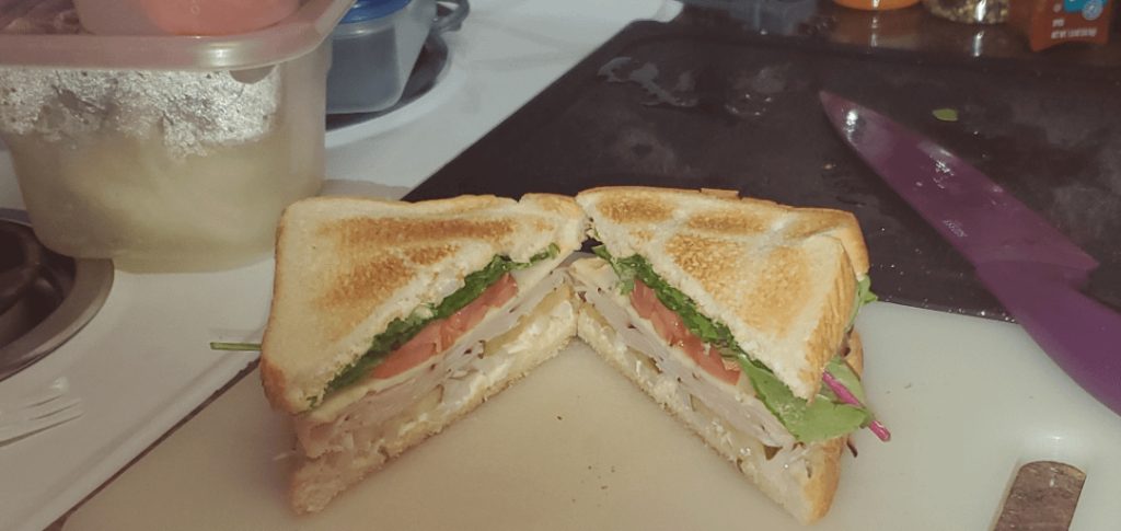 Lunch I made for my wife