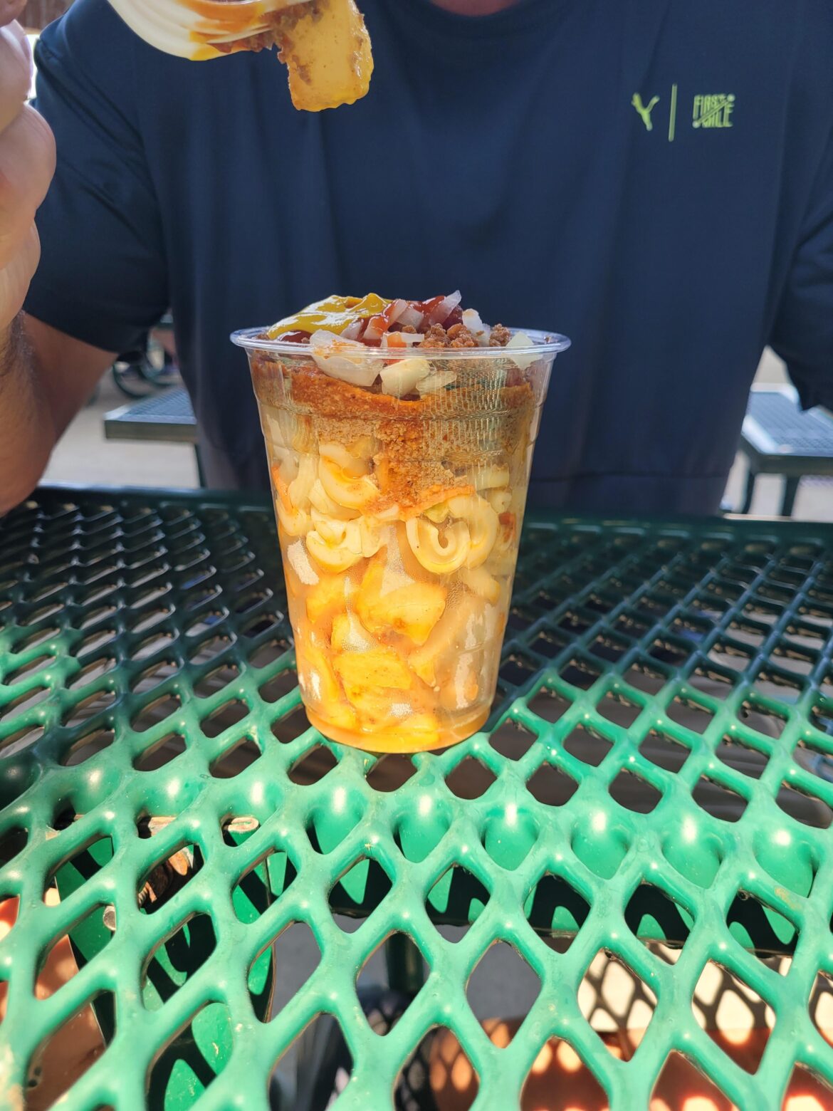 Thought it would be served on a plate.