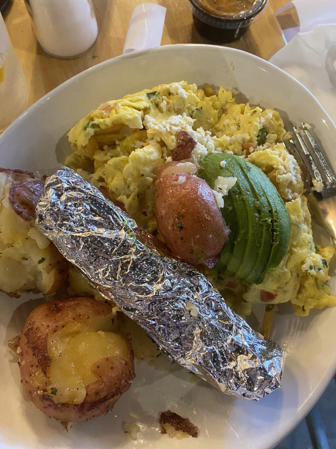 migas at hideaway kitchen 🤤