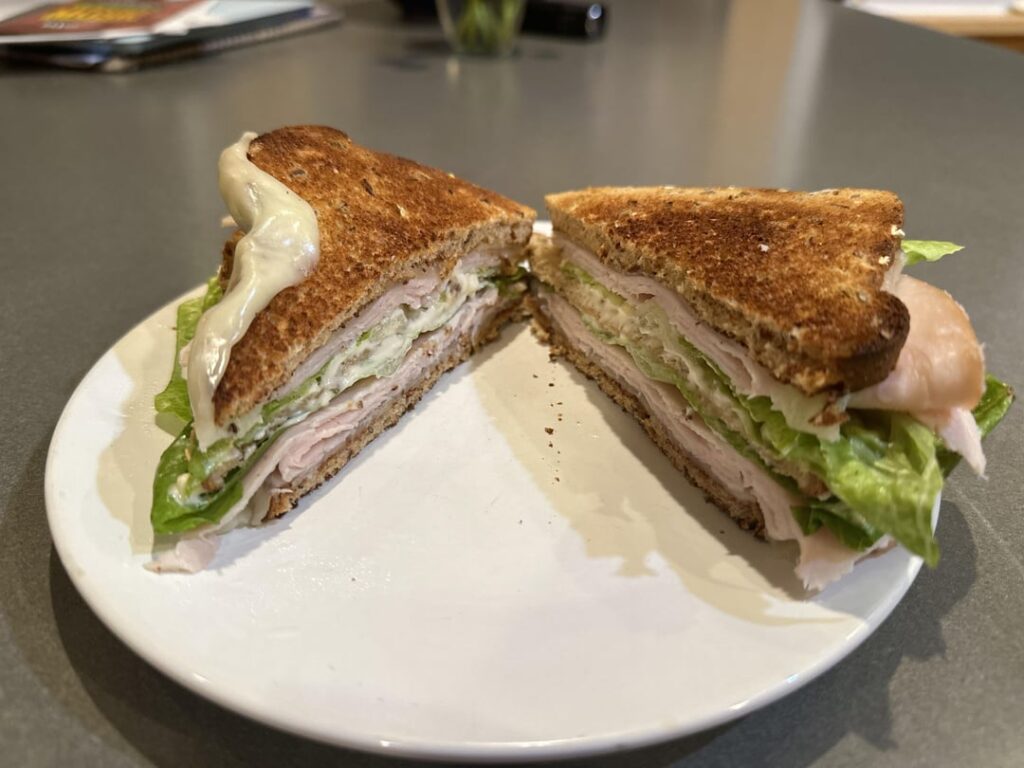 Check out this dope sandwich I made