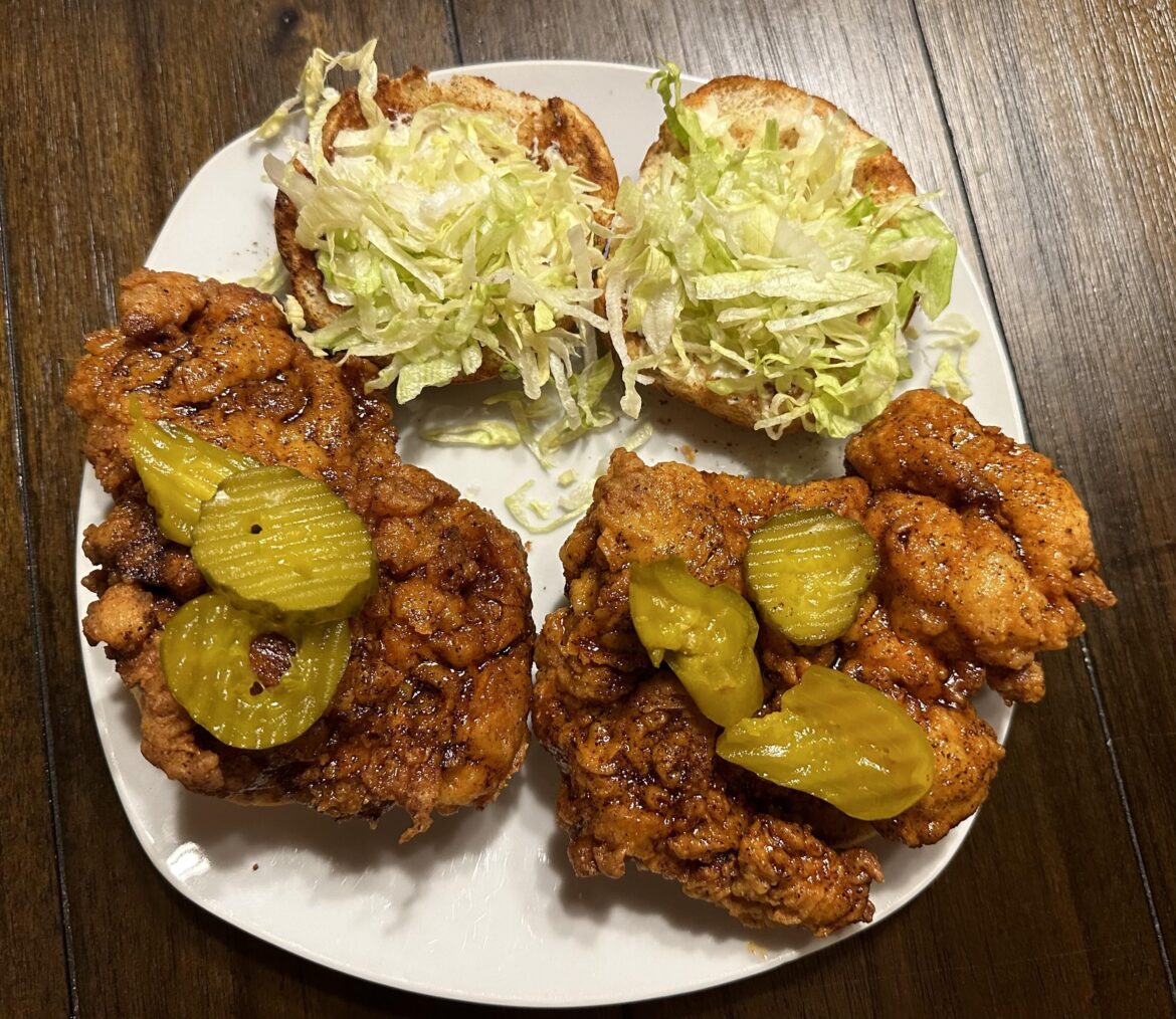 Hot Chicken Sandwiches.