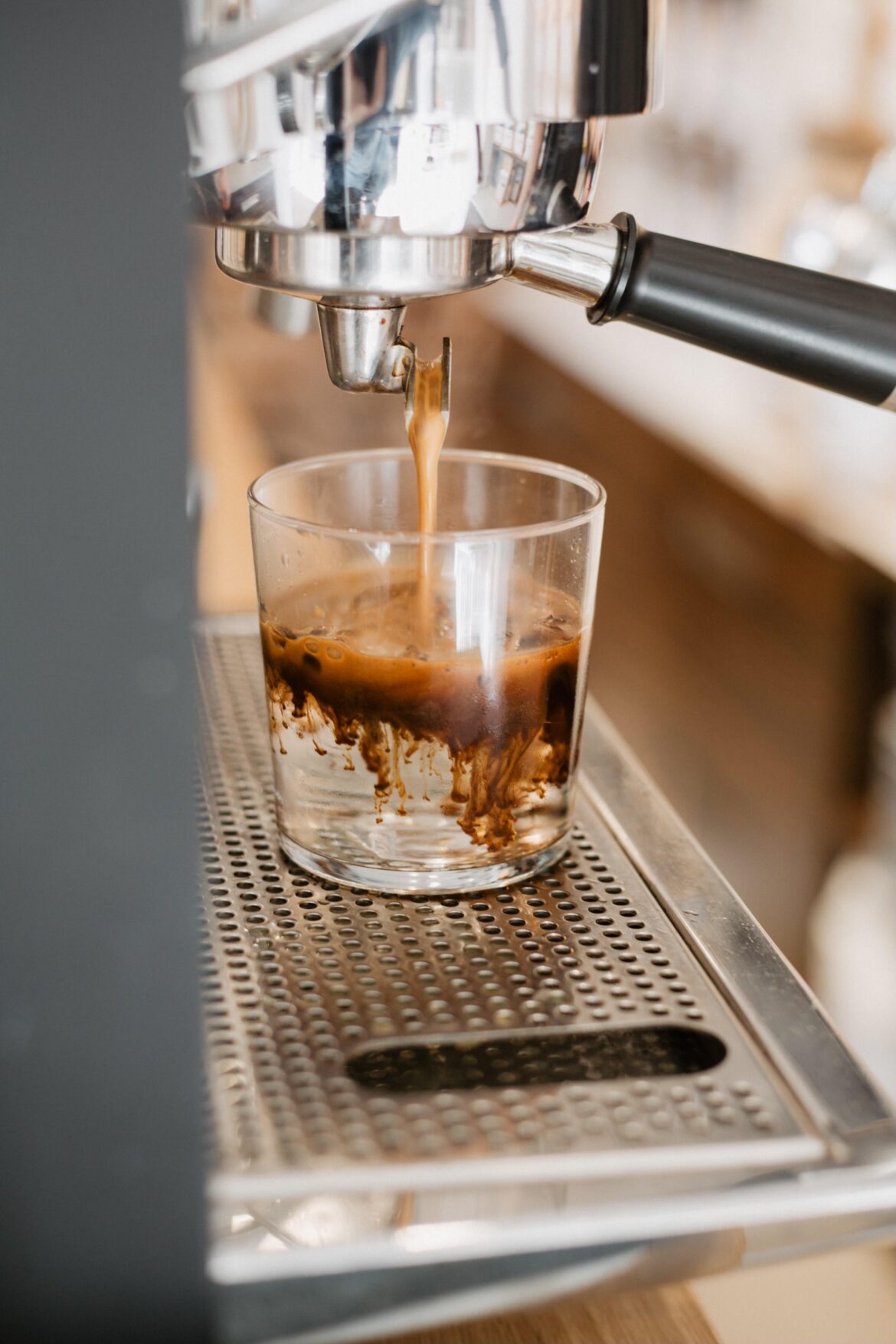 Espresso tonic in our roastery