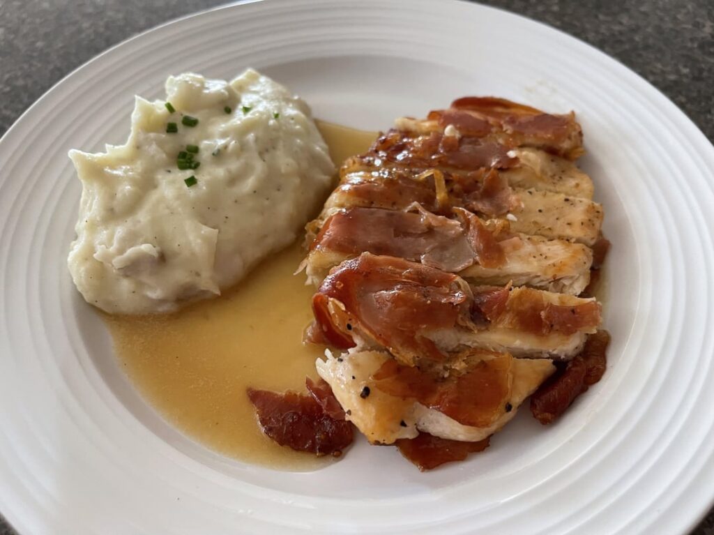 Prosciutto Wrapped Chicken (Premium) Review Below ⬇️