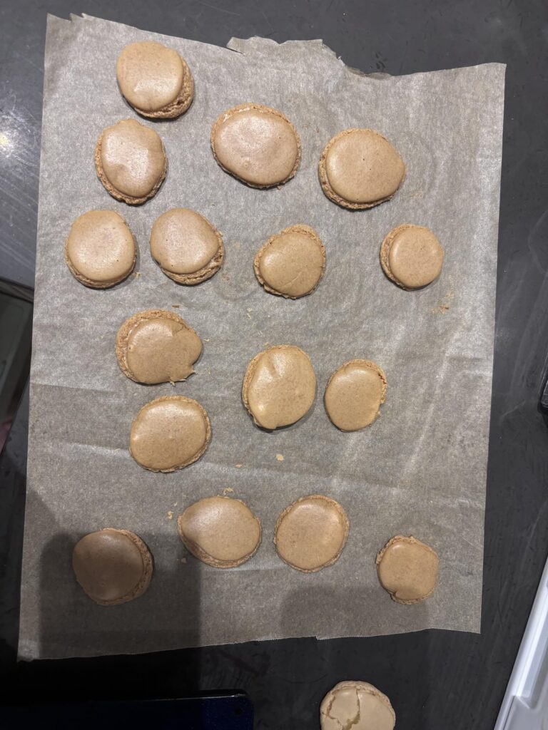 Macarons 1st vs 2nd try