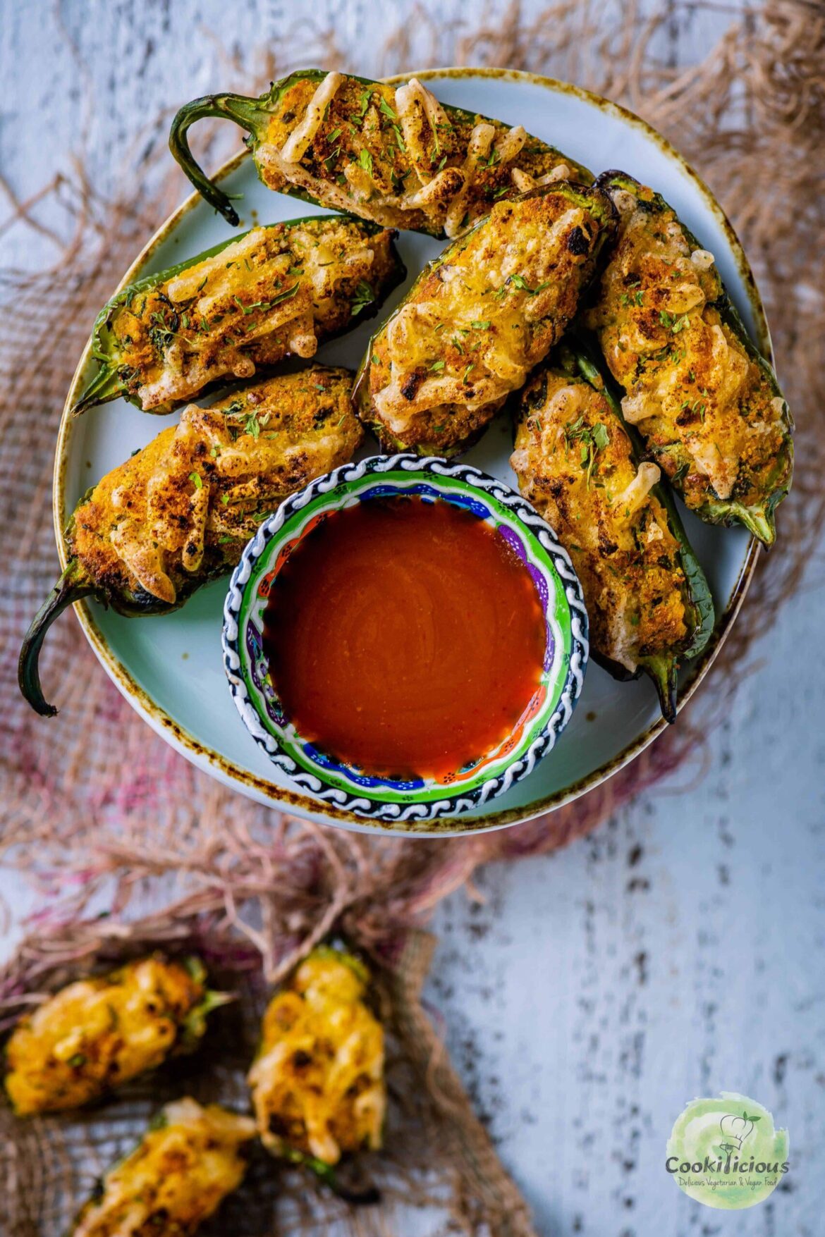Easy Vegan Air Fryer Jalapeno Poppers