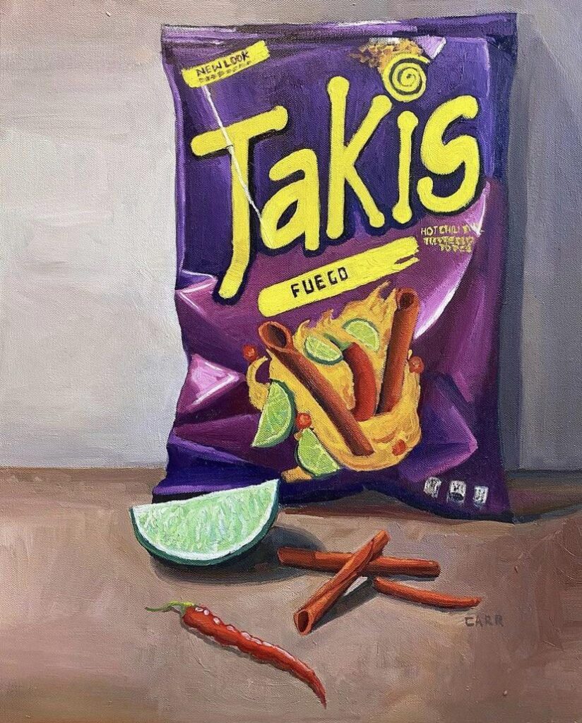 My oil painting of Takis