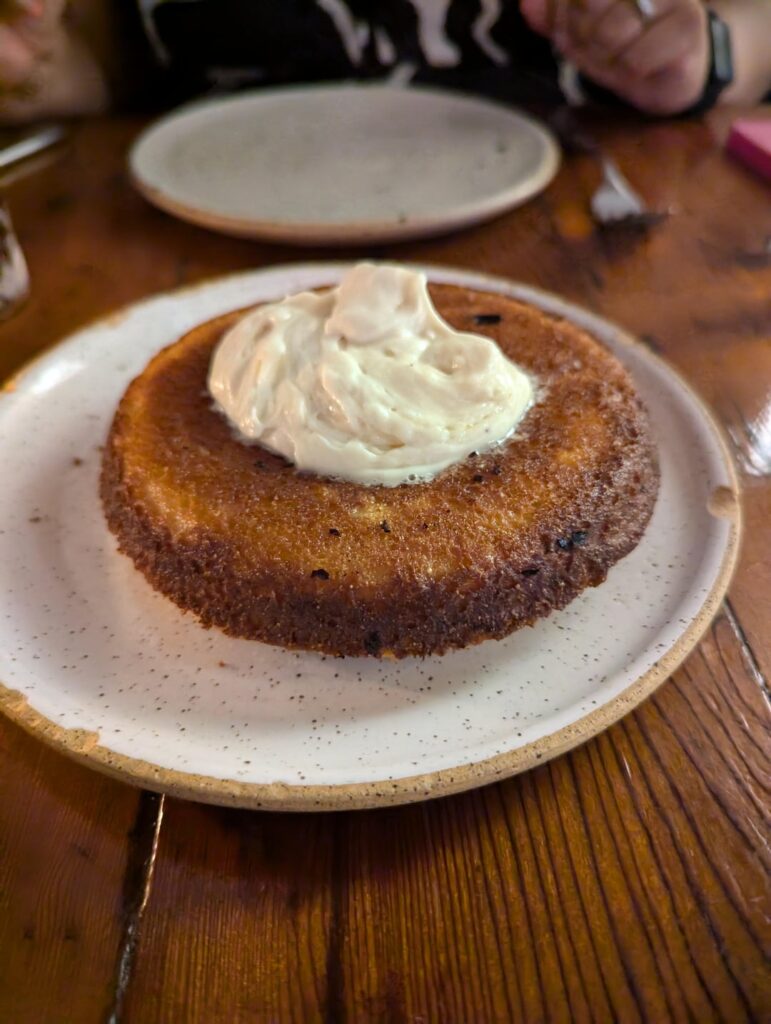 Birthday dinner for my wife at Manuela DTLA