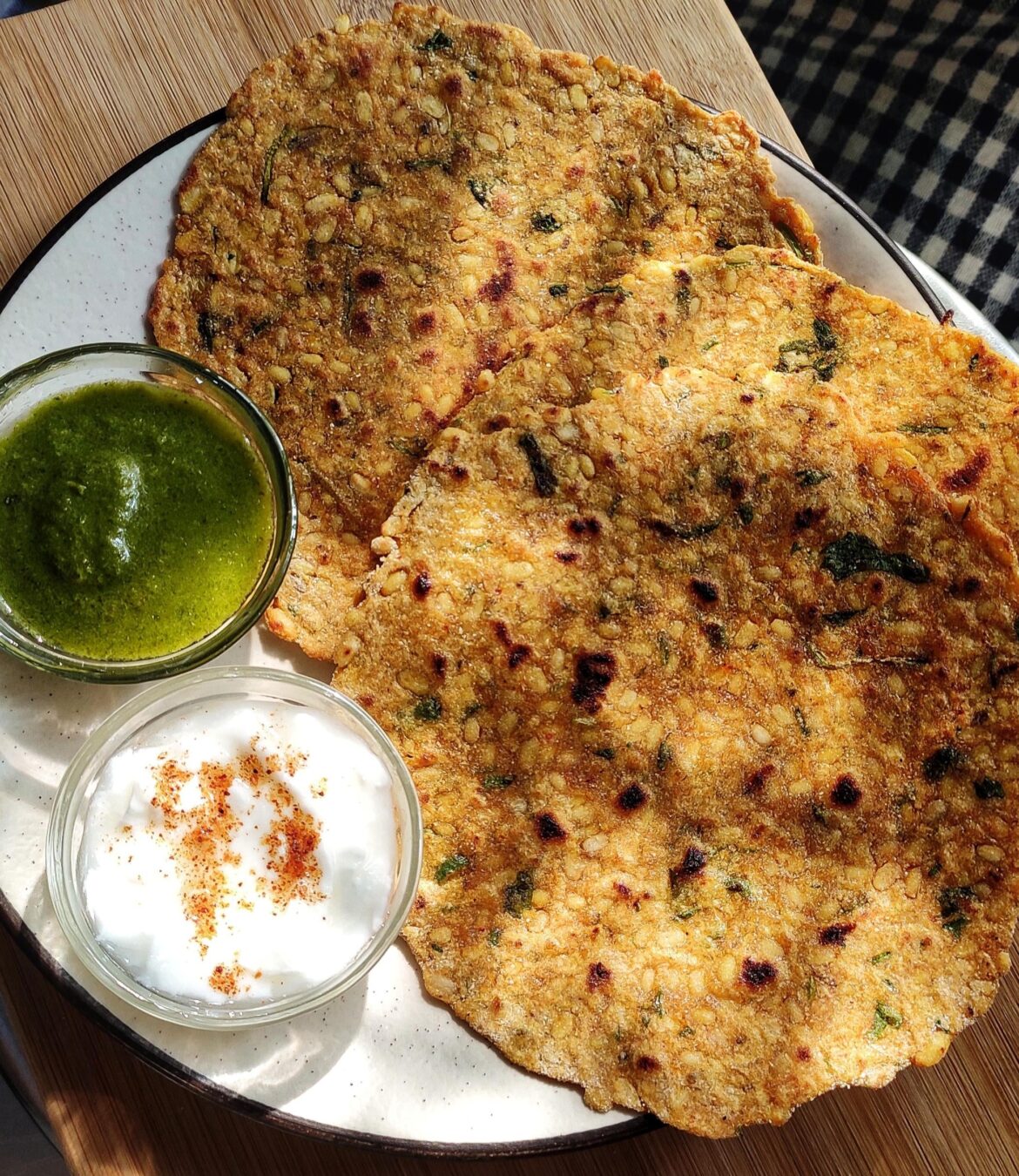 Rajasthani moong dal paratha 😋