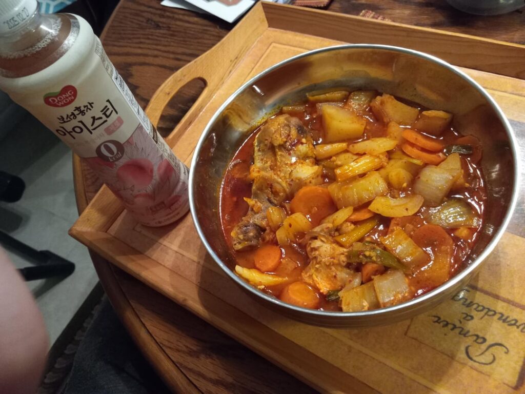 Made dak bokkeum tang 닭볶음탕 again. It's so addictive.