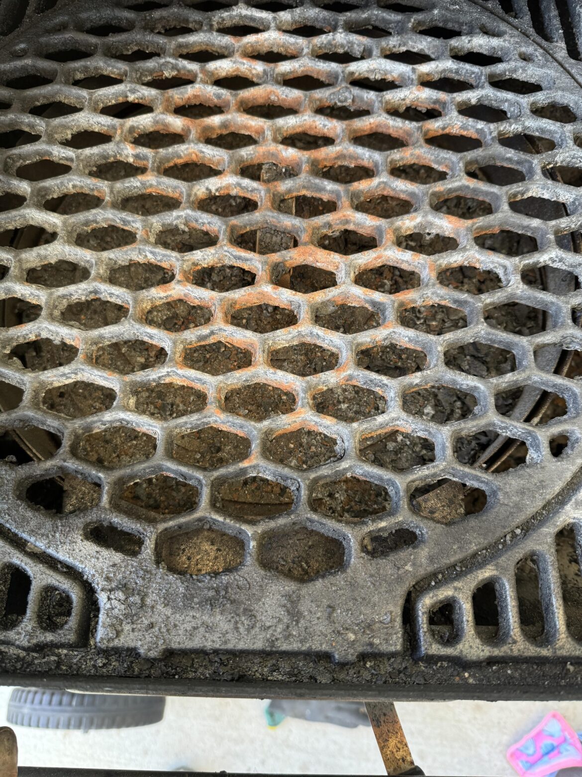 What to do with rusted grates on Oklahoma Joe?