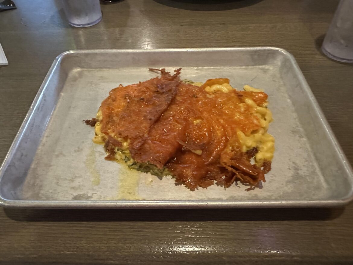 Ordered the grilled Mac and Cheese appetizer