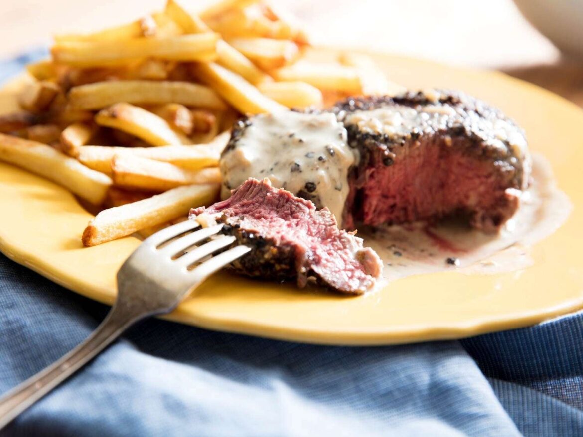 Sous Vide Question (Steak Au Poivre)