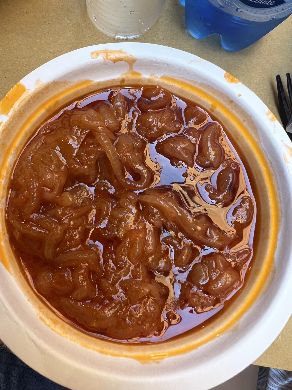 Overcooked onions in tomato sauce( friggione bolognese (i think))