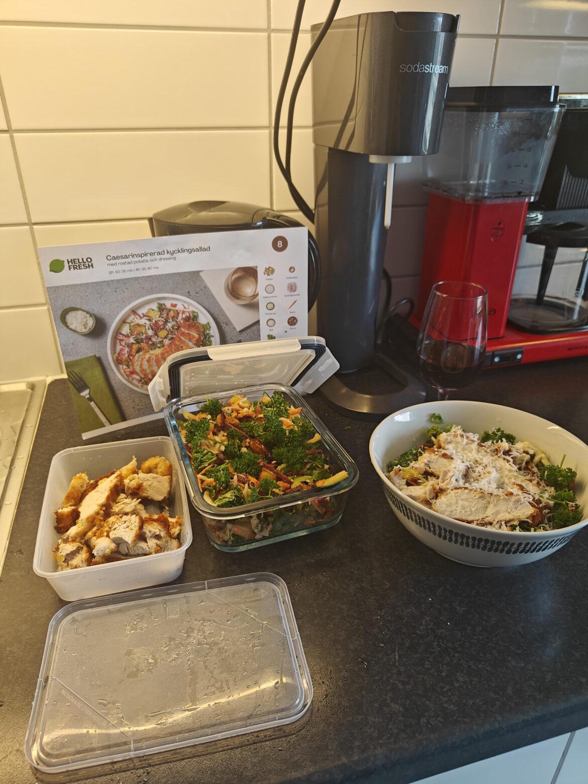 Hello Fresh Sweden has generous portions Hello Fresh Sweden has generous portions