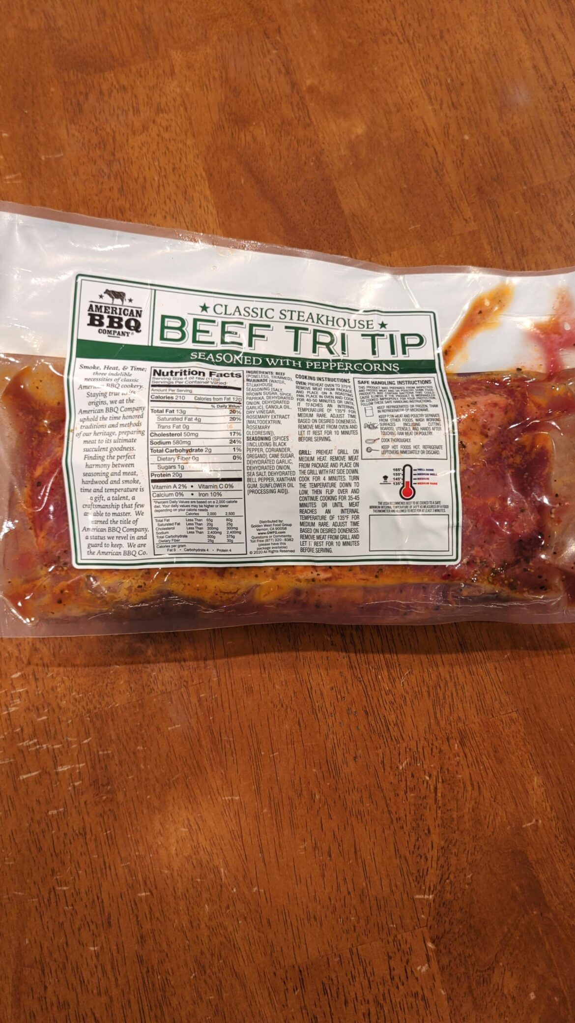 Looking for input and assurance on a Tri tip from Costco