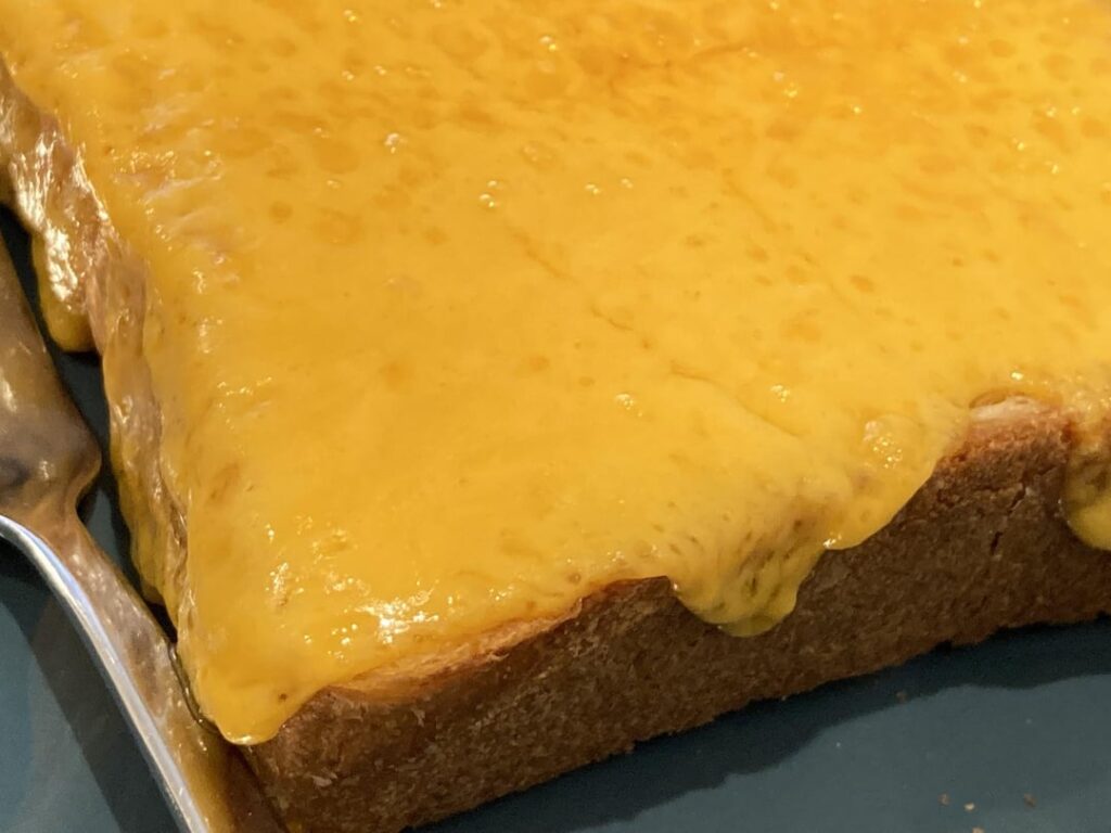 Matured Cheddar on Toast.