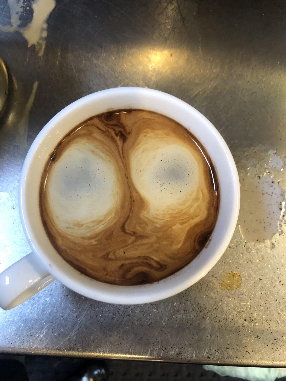 5:00am, like looking into a mirror