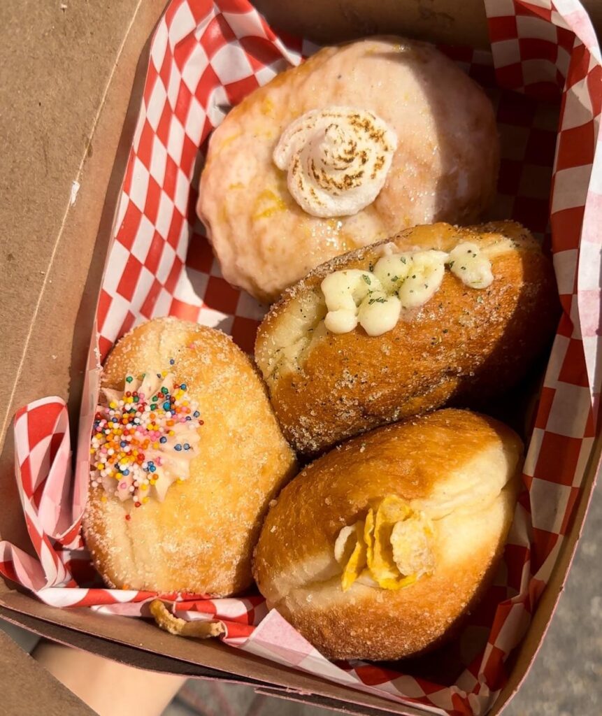 Paczki Donuts from @Custardprison on IG. Donut pop up