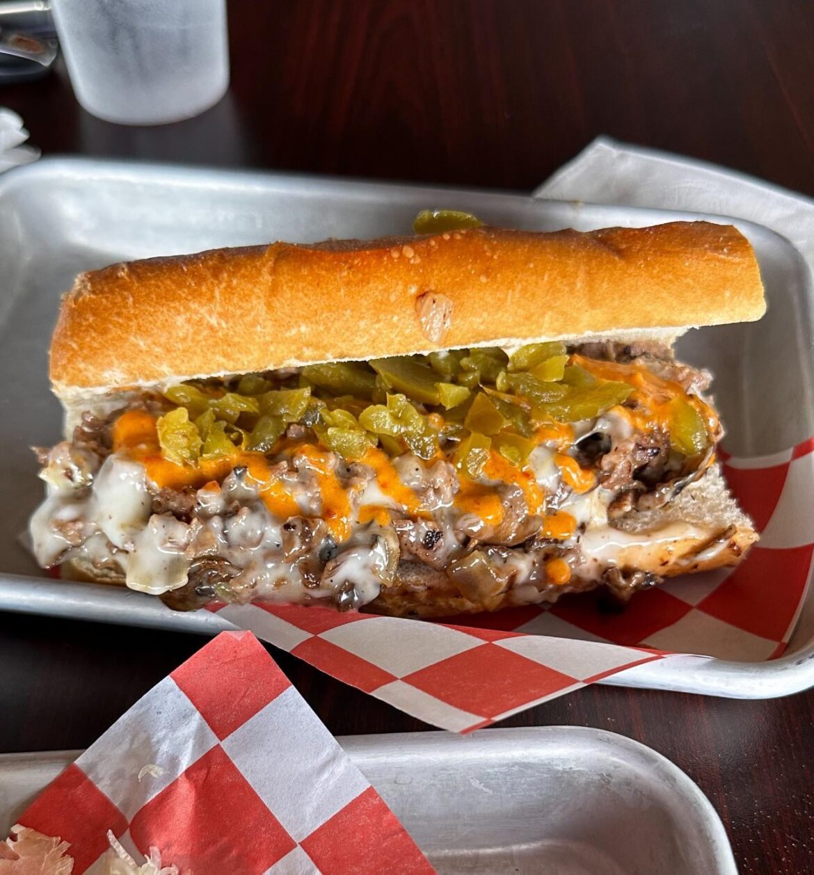 C2C philly from Gratas Pizzeria in South Austin