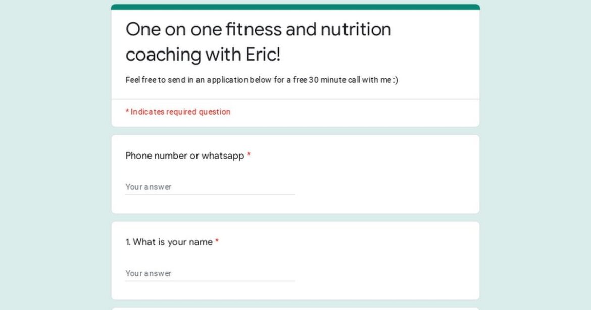 One on one fitness and nutrition coaching One on one fitness and nutrition coaching