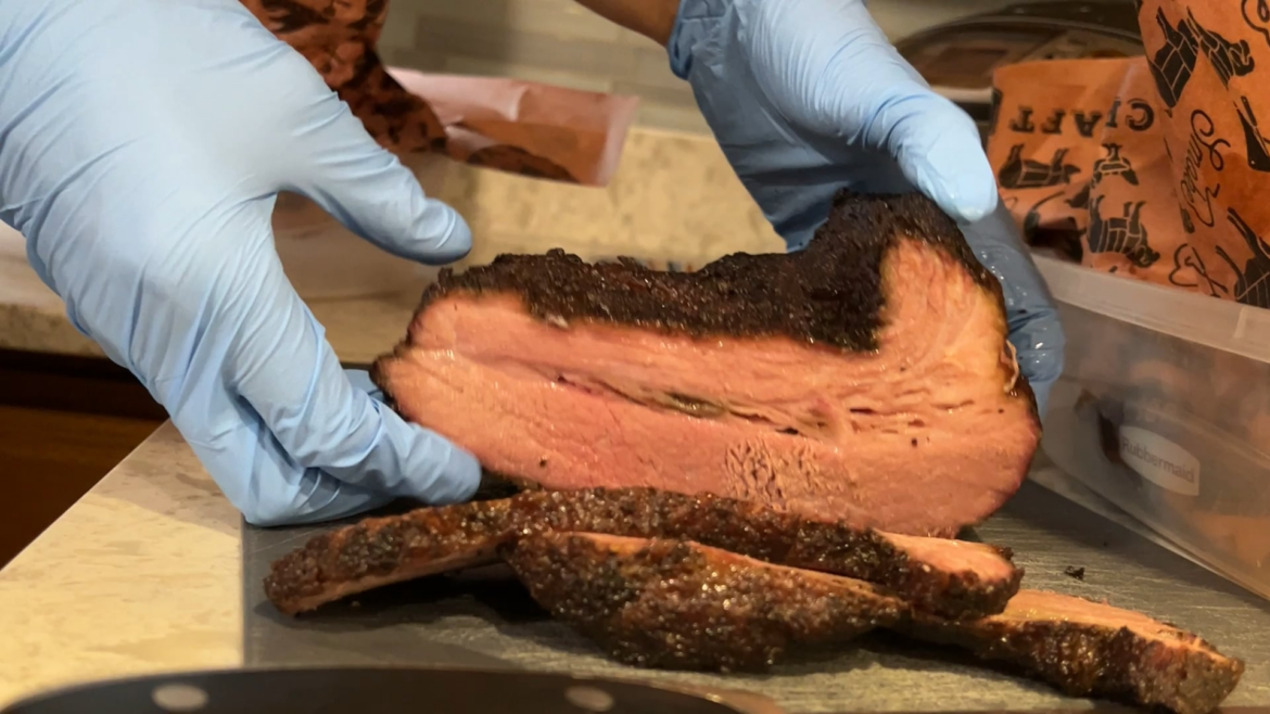 Sousvide smoked brisket